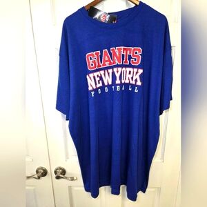 NY Giants Big & Tall Fanatics NFL Team Apparel Tshirt-Size 4XL NWT